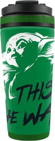 WinCraft 26oz 4D Stainless Steel Ice Shaker Star Wars The Mandalorian Green in Saudi Arabia