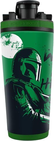 WinCraft 26oz 4D Stainless Steel Ice Shaker Star Wars The Mandalorian Green in Saudi Arabia