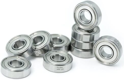 10 قطعة 695ZZ تحمل ABEC-9 5x13x4 مللي متر مصغرة 695Z الكرات 619/5ZZ EMQ 695 Z3 V3 in Kuwait