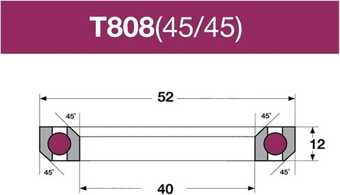 3 قطعة MH-T808 1-1/2 1.5 بوصة 38.1 مللي متر دراجة سماعة محامل T808 مجموعة صحون مخروطية Peilin إصلاح أجزاء تحمل in Kuwait