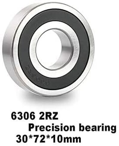 TMP1105 الدقة الكرات الأخدود العميق 6306-2RZ محرك عالي السرعة يحمل الصلب 30x72x19mm in Kuwait