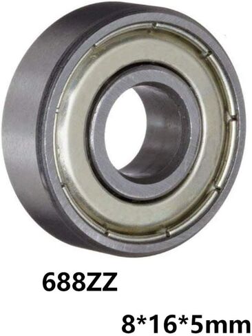 TMP1105 الدقة الكرات الأخدود العميق 10 قطعة 688ZZ مصغرة 688-ZZ 8x16x5 مللي متر 52100 مادة الكروم الصلب in Kuwait