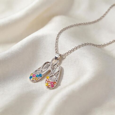 Dance Recital Gifts for Girls, Ballerina Necklace Jewelry, Ballet Gifts for Girls, Ballet Dancer Gifts, Dance Lovers Gifts for Young Girls Recital Dance Team Daughter Granddaughter Niece in Kuwait