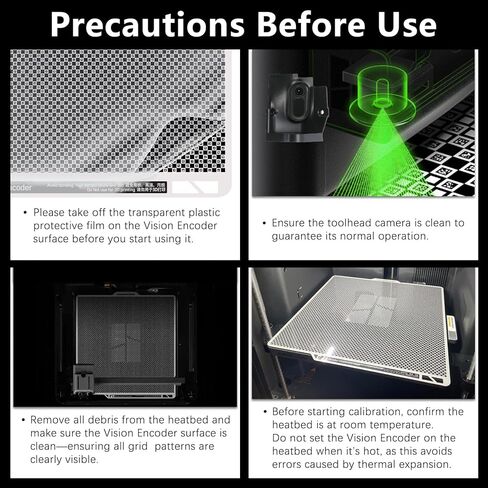 Original Bamboo X2D Vision Encoder for Bambu Lab X2D Build Plate 3D Printer Below 50μm Motion Accuracy for Bambu Lab Vision Encoder Injection-Molded-Level Quality Bambu X2D 3D Pinter Accessories in Saudi Arabia