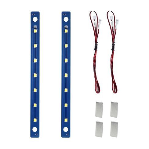 مجموعتان من مجموعة استبدال لوحة إضاءة LED 24 فولت متوافقة مع طابعة Flashforge Adventurer 5M/5M Pro ثلاثية الأبعاد، شريط إضاءة LED عالي السطوع، ملحق طابعة ثلاثية الأبعاد لتعزيز الإضاءة الداخلية in Kuwait