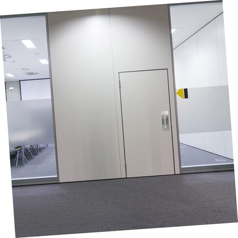 Holibanna Commercial Door Handle Pull Push Plate Door Pull Handle for Hotel and Public Areas Durable Smooth Edges Easy Installation with Screws in Saudi Arabia
