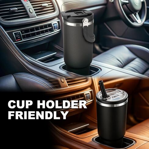 2 Pack 40 oz Detachable Flip Straw Lid Replacement Stanley Cup Lid Accessories Leak Proof Lids Replacement with Handle for Stanley Quencher H2.0 Tumbler in Saudi Arabia