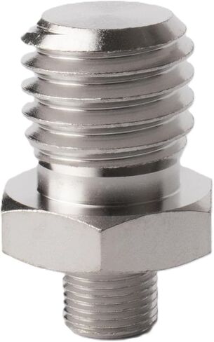 Thread Adapter for M12 Polisher and Sander, 5/8-11 Male to M9x0.75 Conversion Fitting, Metal Threading Connector in Saudi Arabia
