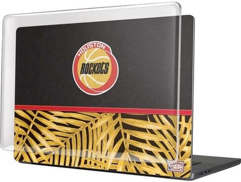 حافظة سكينيت + غلاف متوافق مع ماك بوك برو 16 بوصة (2021) - تصميم مرخص رسميًا من NBA Houston Rockets Retro Palms in Saudi Arabia