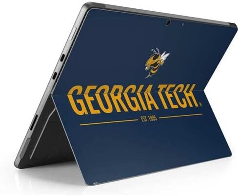 Skinit Tablet Decal Skin Compatible with Surface Pro 8 - Officially Licensed Georgia Tech Est 1885 Design in Saudi Arabia