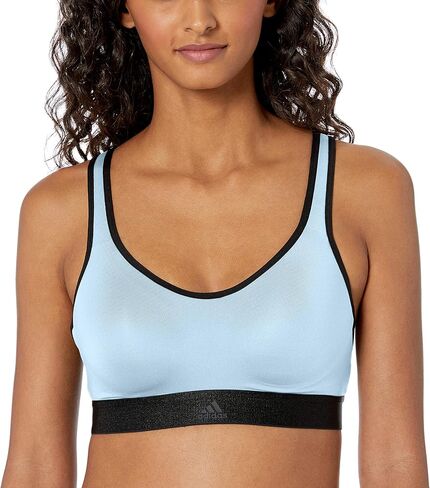 adidas Women's Stronger For It Workout Racer Bra in Kuwait