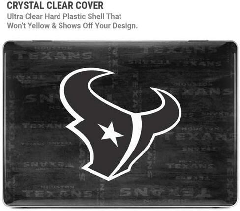 Skinit Case + Skin Compatible with MacBook Pro 16in (2021) - Officially Licensed NFL Houston Texans Black & White Design in Saudi Arabia