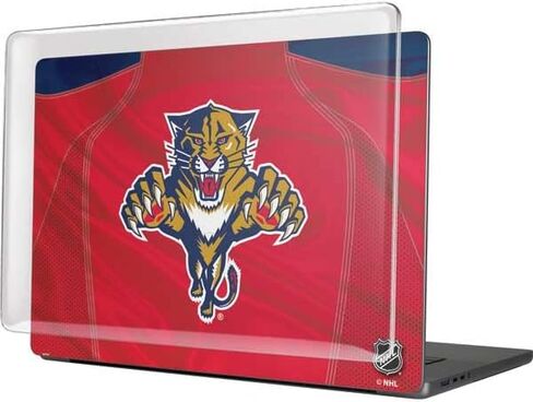 Skinit Case + Skin Compatible with MacBook Pro 16in (2021) - Officially Licensed NHL Florida Panthers Jersey Design in Saudi Arabia