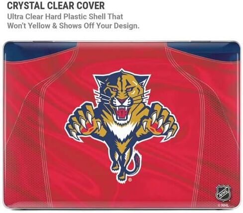 Skinit Case + Skin Compatible with MacBook Pro 16in (2021) - Officially Licensed NHL Florida Panthers Jersey Design in Saudi Arabia
