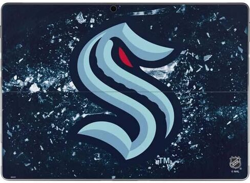 غلاف Skinit اللوحي متوافق مع Surface Pro 8 - تصميم NHL Seattle Kraken Frozen المرخص رسميًا in Saudi Arabia