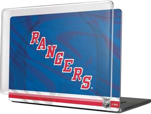 Skinit Case + Skin Compatible with MacBook Pro 16in (2021) - Officially Licensed NHL New York Rangers Home Jersey Design in Saudi Arabia