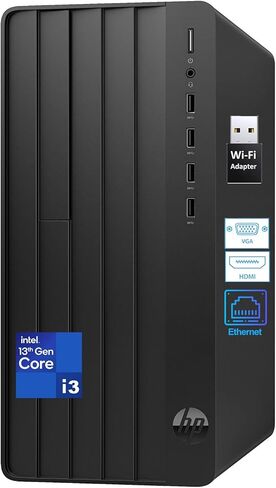 HP Pavilion Desktop Computer PC, AMD Ryzen 7 Processor, AMD Radeon Graphics, 16 GB SDRAM, 512 GB PCIe SSD, Windows 11 Pro OS, 9 USB Ports, High-Performance Wi-Fi & Bluetooth, (TP01-2062,2022) in Saudi Arabia