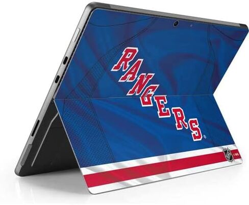 Skinit Tablet Decal Skin Compatible with Surface Pro 8 - Officially Licensed NHL New York Rangers Home Jersey Design in Saudi Arabia