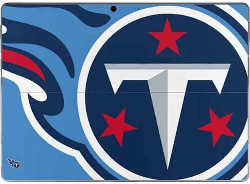 Skinit Tablet Decal Skin Compatible with Surface Pro 8 - Officially Licensed NFL Tennessee Titans Large Logo Design in Saudi Arabia
