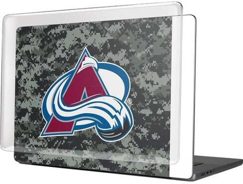 Skinit Case + Skin Compatible with MacBook Pro 16in (2021) - Officially Licensed NHL Colorado Avalanche Camo Design in Saudi Arabia