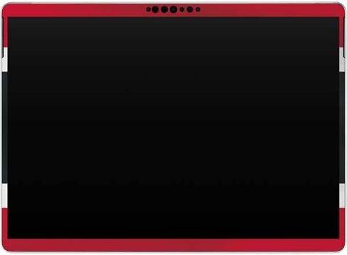 Skinit Tablet Decal Skin Compatible with Surface Pro 8 - Officially Licensed NHL Calgary Flames Jersey Design in Saudi Arabia
