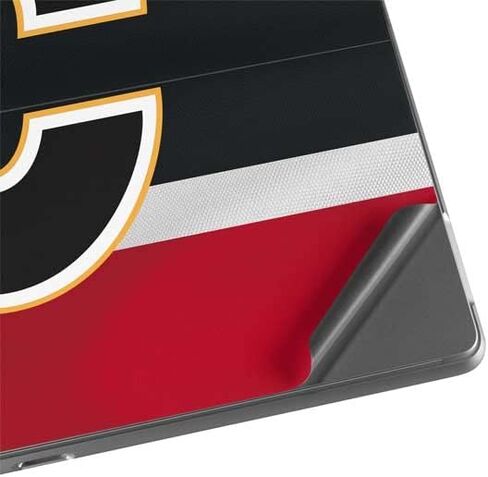 Skinit Tablet Decal Skin Compatible with Surface Pro 8 - Officially Licensed NHL Calgary Flames Jersey Design in Saudi Arabia