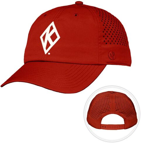 Desert Cactus Kappa Alpha Psi Snapback Baseball Hat, Kappas Unstructured BreezePro Performance Hat with Adjustable Silicone Strap (Design BP2-Red B) in Saudi Arabia