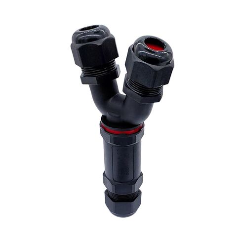 1PCS Y-Type Cable 2-5pin Waterproof IP68 Gland Sleeve Connector(Y-5) in Saudi Arabia