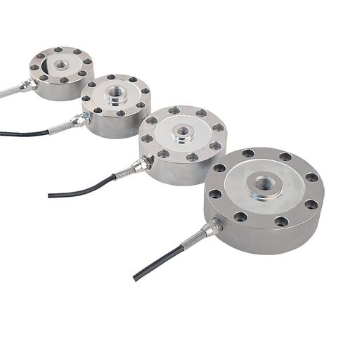 Donut Compression Load Cell, 50KG-2T Capacity, Alloy Steel, 2.0±0.05mV/V Output, High Precision Pancake Force Sensor for Press/Weight Testing(M12,Attack) in Saudi Arabia