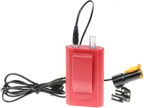 NSKI 5W Lamp Insert Type with Filter and Belt Clip Type Rechargabe Battery for Loupes (Red) in Saudi Arabia