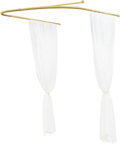 Beauty Salon Room Divider with Curtain, U-Shaped Partition Rod, Privacy Screen for Salon, Spa, Massage, or Treatment Rooms, Iron Frame with Elegant Polyester Curtain, 7.55×3.94ft in Saudi Arabia