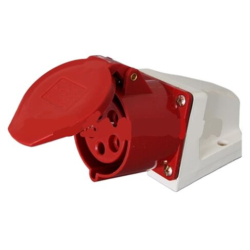 Industrial Waterproof Surface-Mounted Socket 32A/5 holes/380V SF-125 in Saudi Arabia
