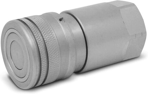 5/8″ Flat Face High Flow Hydraulic Quick Connect Female Coupler, 3/4″ SAE Thread in Saudi Arabia