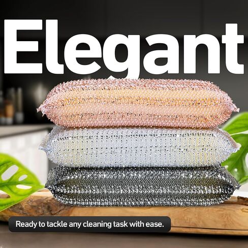 Casanero 6 Pack Kitchen Sponges for Dishes, Household Cleaning Sponges, Multipurpose Cleaning Sponge, Non Scratch Scrub Sponge, Cleaning Supplies for Kitchen, Pots, Pans, Sink, Countertop & Windows in Saudi Arabia