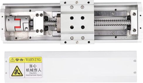 CNC Linear Motion Rail Guide 100mm Stroke Electric Linear Stage Actuator with Dust Cover for Nema23 Motor in Kuwait
