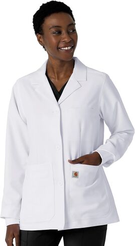 Carhartt Scrubs C72005 Women's Modern Fit Consultation Lab Coat in Saudi Arabia