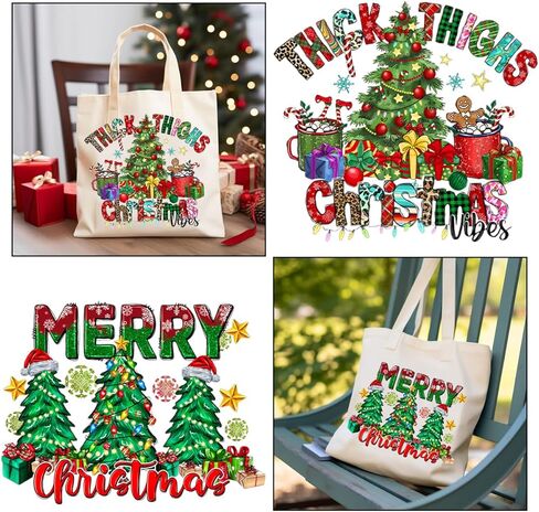 3 Sheets Xmas Heat Transfer Stickers Christmas Iron on Patches Stickers Santa Claus Iron on Transfers Snowman Heat Transfer Decals Winter Deer Vinyl Heat Transfer Applique for Clothes Pillow Hoodie in Saudi Arabia