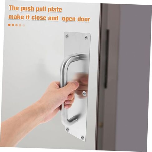 Outanaya Heavy Duty Sliding Barn Door Handle Push to Open Stainless Steel Commercial Fire Door Gate Gate Pulls in Saudi Arabia