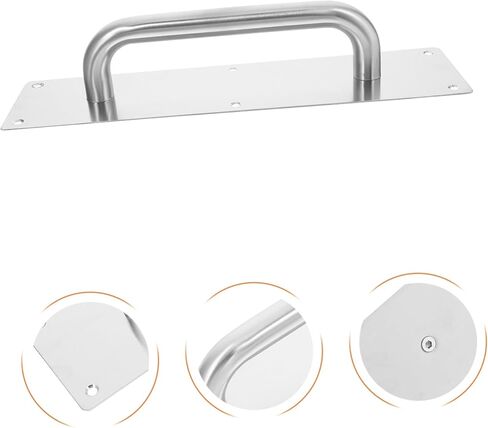 Outanaya Heavy Duty Sliding Barn Door Handle Push to Open Stainless Steel Commercial Fire Door Gate Gate Pulls in Saudi Arabia