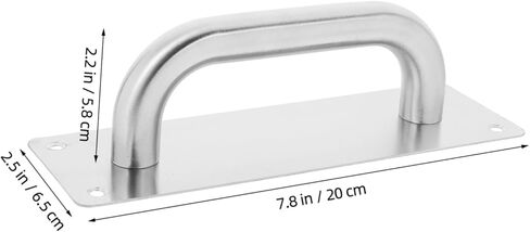 Stainless Steel Door Handle Pulls for Steel Door Push Pull Mechanism Modern Design for Residential and Commercial Use in Saudi Arabia