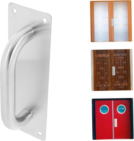 Stainless Steel Door Handle Pulls for Steel Door Push Pull Mechanism Modern Design for Residential and Commercial Use in Saudi Arabia