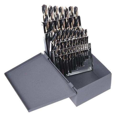 Mechanics Drill Set, 3/8 Shank, 29 Pc, Hss in Saudi Arabia
