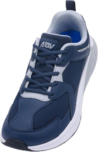 QAUPPE Walking Sneakers for Men Wide Toe Box Arch Support Shoes Plantar Fasciitis Orthotic Shoes Tennis Running Sneakers for Gym Workout Jogging in Saudi Arabia