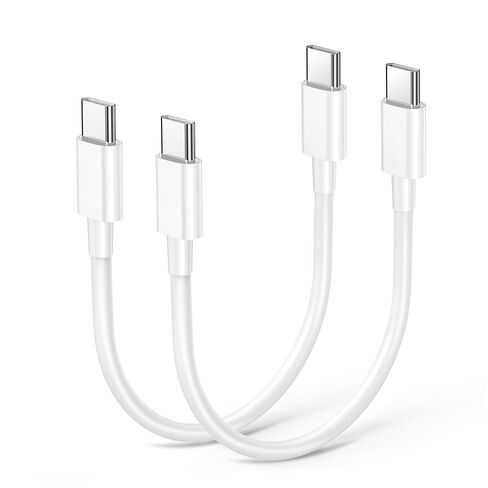 100W USB C to USB C Cable 2-Pack 10ft, Upgraded Fast Charging USB Type C to Type C Cable, USB-C Cord Phone Charger Compatible with iPhone 16/15/Samsung/Android/Phone/Pad/Macbook/Pro/Plus/Max etc. in Saudi Arabia
