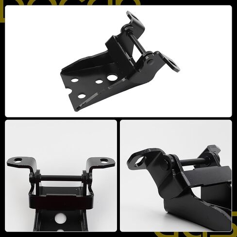Dasbecan 4Pcs Door Hinge Set Front Upper Lower Left Right Compatible with Ford F150/F250/F350/Bronco/Thunderbird/Granada, Mercury Cougar/Marquis/Zephyr Replaces# 925066 925068 in Saudi Arabia