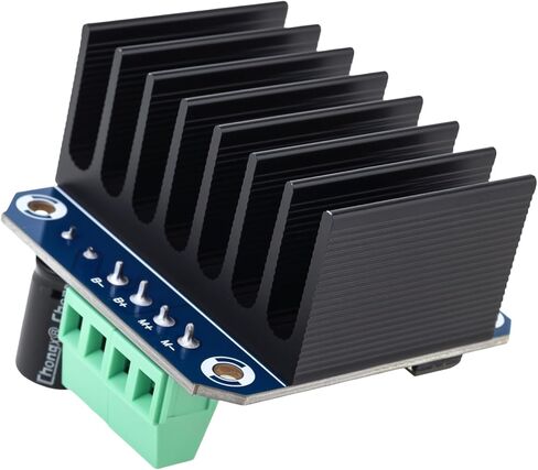 2PCS BTS7960 43A High Power Motor Driver Modules DC 6-27V H-Bridge PWM DC Motor Controller Board Fit for Arduino Smart Car Robot DIY Projects with 40 pcs 10cm Male to Female Connector Wires in Saudi Arabia