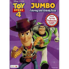 Toy Story 4 80pg Coloring Book- 2 Pack