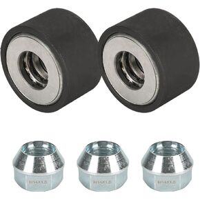 Universal Wheel Stud Installer 22800, Wheel Stud Installer Tool, Hex Wheel Lug Nuts, M12x1.25 M12x1.5 M14x1.5, Iron, with 3/4" Hex Wheel Lug Nuts