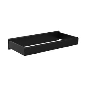 Storkcraft Nest Changing Table Topper (Black) - GREENGUARD Gold Certified, Designed to Fit Storkcraft Nest Changing Pad, Designed to Fit Storkcraft Alpine, Brookside, Crescent 6 Drawer Dressers