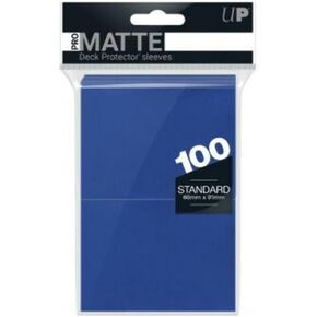 Ultra Pro 7442784514 Deck Protectors - Pro-Matte Blue